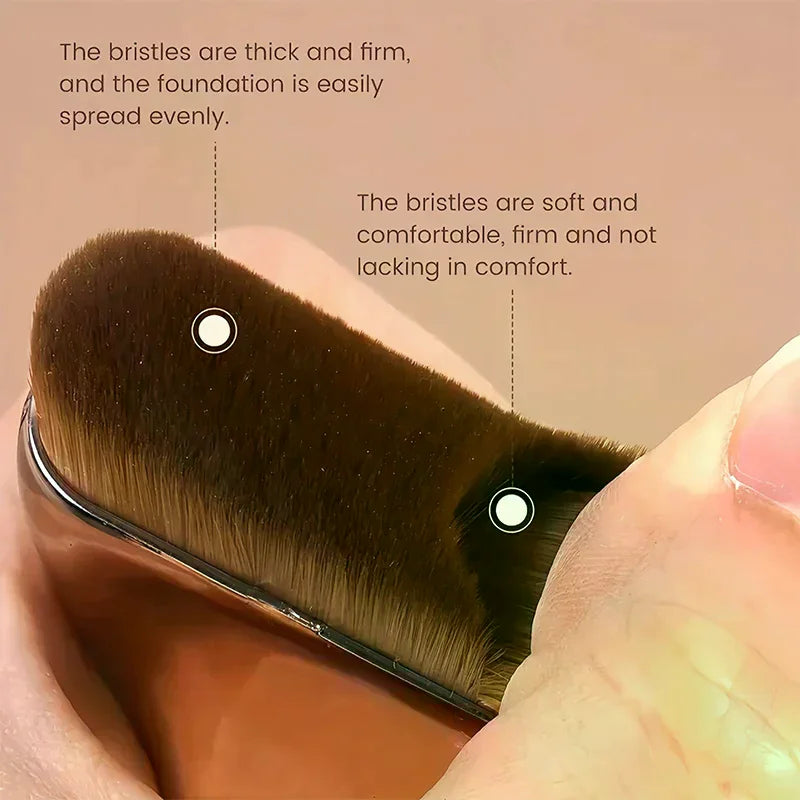 Ultra Thin Top Mask Brush Foundation Makeup Brushes For Liquid Cream Cosmetics Blending Beauty Tool