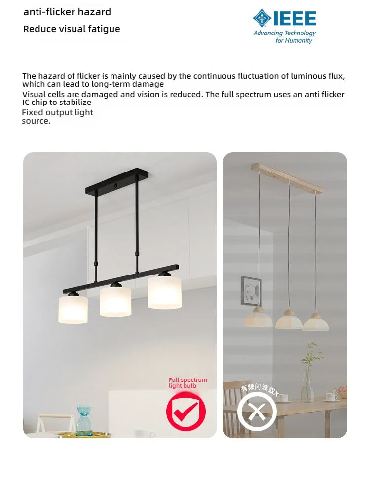 Modern dine dining room Pendant lights indoor lighting LED Ceiling lamp hanging light led chandelier decorative indoor lighting