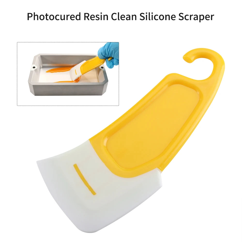 3D Printer Light Curing Cleaning Scraper 3D Printer Part Shovel Resin Spatula Cleaning Tool for Anycub Photon Elego MARS LCD DLP