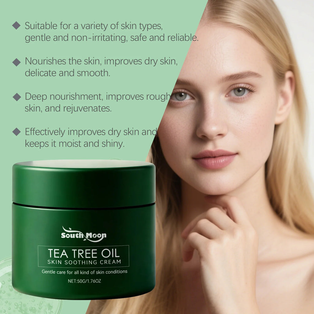 Organic Natural Tea Tree Body Kit - Soothe Irritated Skin, Balance Moisture, Refreshing Daily Care for Full-Body Comfort