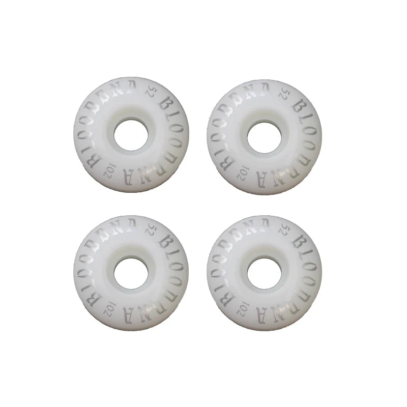 4Pcs Skateboard Wheels With bearing complete PU Skateboard Parts 52mm*30mm Wheels 95A skateboard for riding