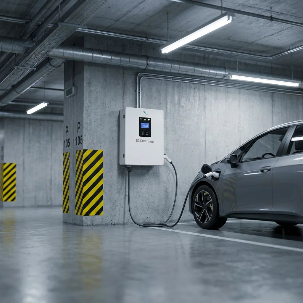DC EV Charger 30kW Fast Charging Station CCS2 CCS1 NACS OCPP 1.6J Smart RFID Wallbox Commercial EV Charger UL Listed