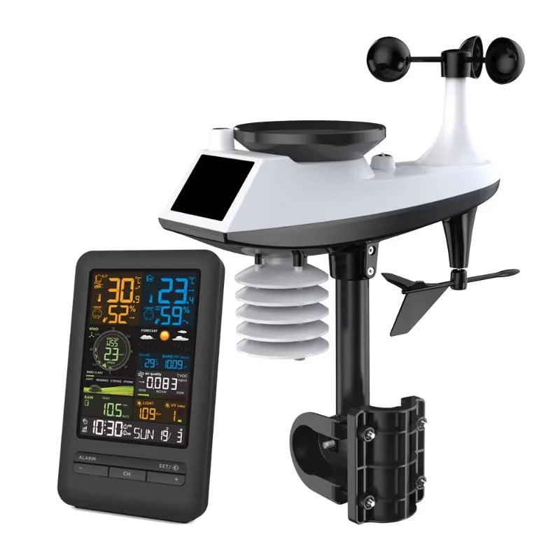 Outdoor weather station Digital thermometer Temperature instrument Humidity monitoring Hygrometer