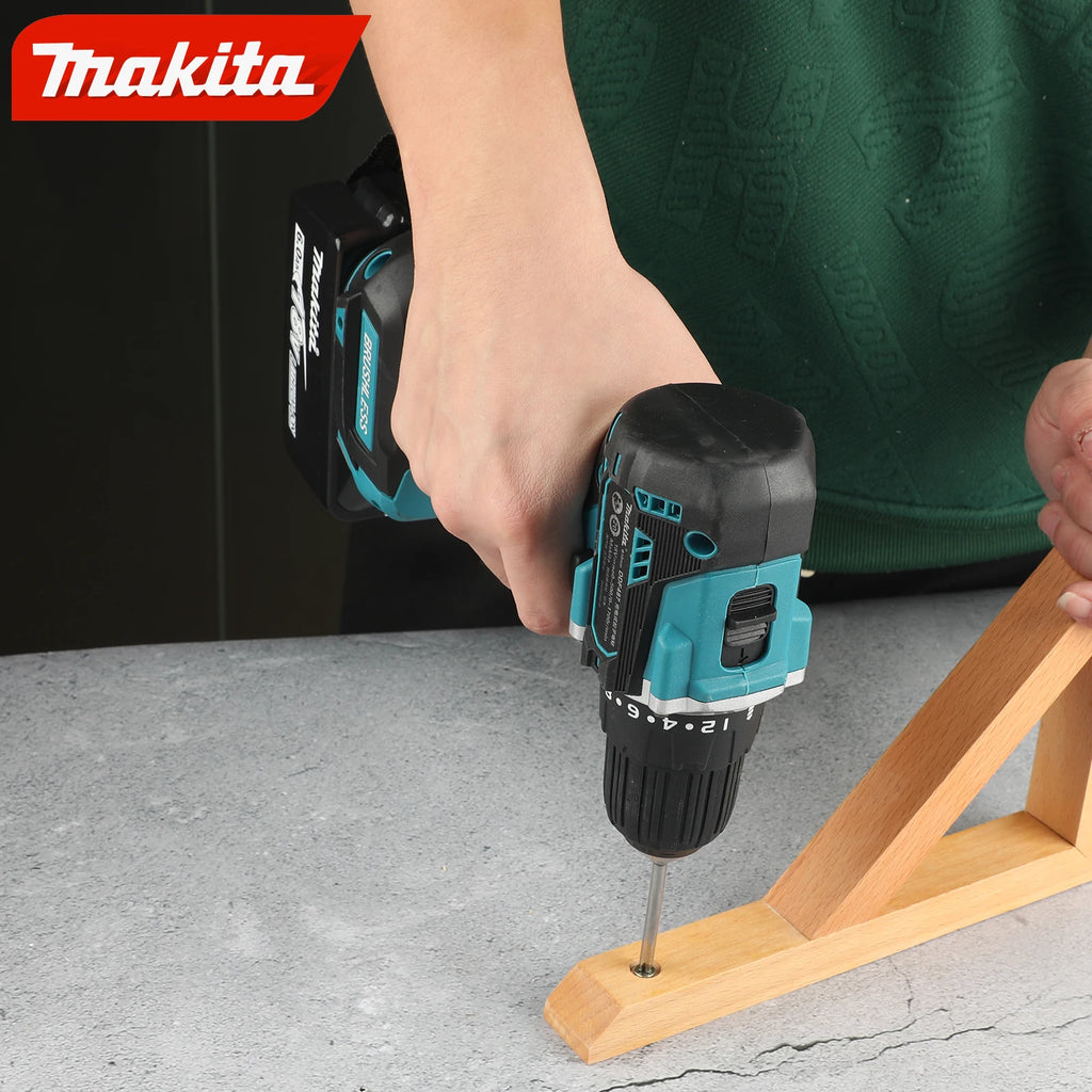 Makita DDF487 18V Brushless Screwdriver Electric Drill Impact Drill of Decoration Team Power Tools for Makita 18V Battery,10mm