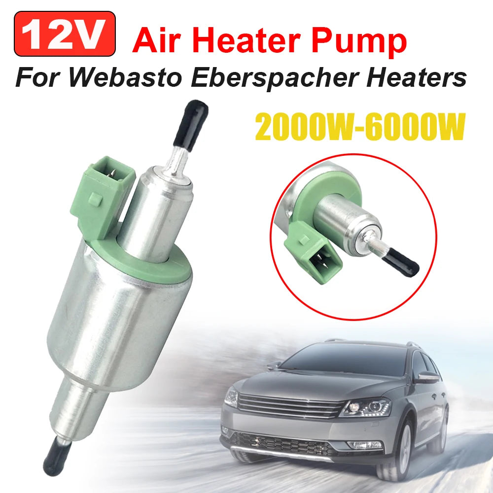 Universal 2KW-6KW Car Air Parking Heater Oil Fuel Pump Pulse Metering Pumps 12V For Webasto Eberspacher Auto Heaters Accessories