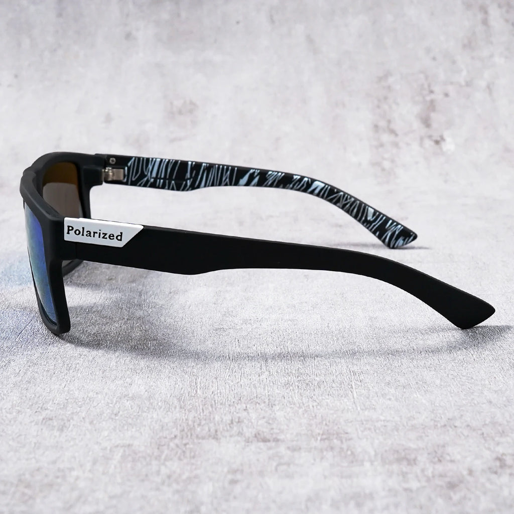 Fishing Sunglasses Square Polarized Sun Glasses Sunnies UV400 Driving Cycling Sport Shades Anti Glare Outdoor Eyewear for Unisex