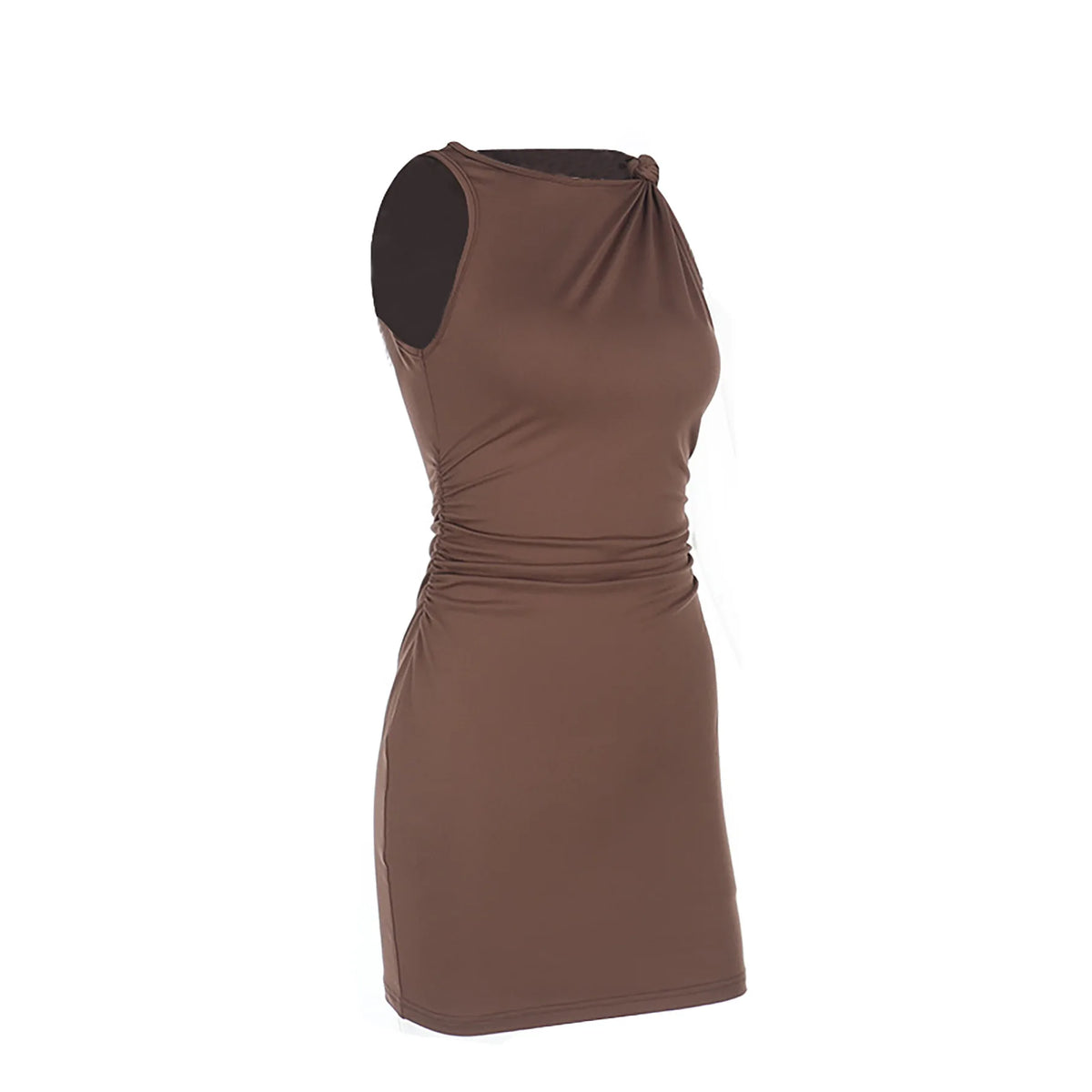 Women Sexy Slim Fit Bodycon Dress Summer New Solid Hot Girl Party Dress Custom