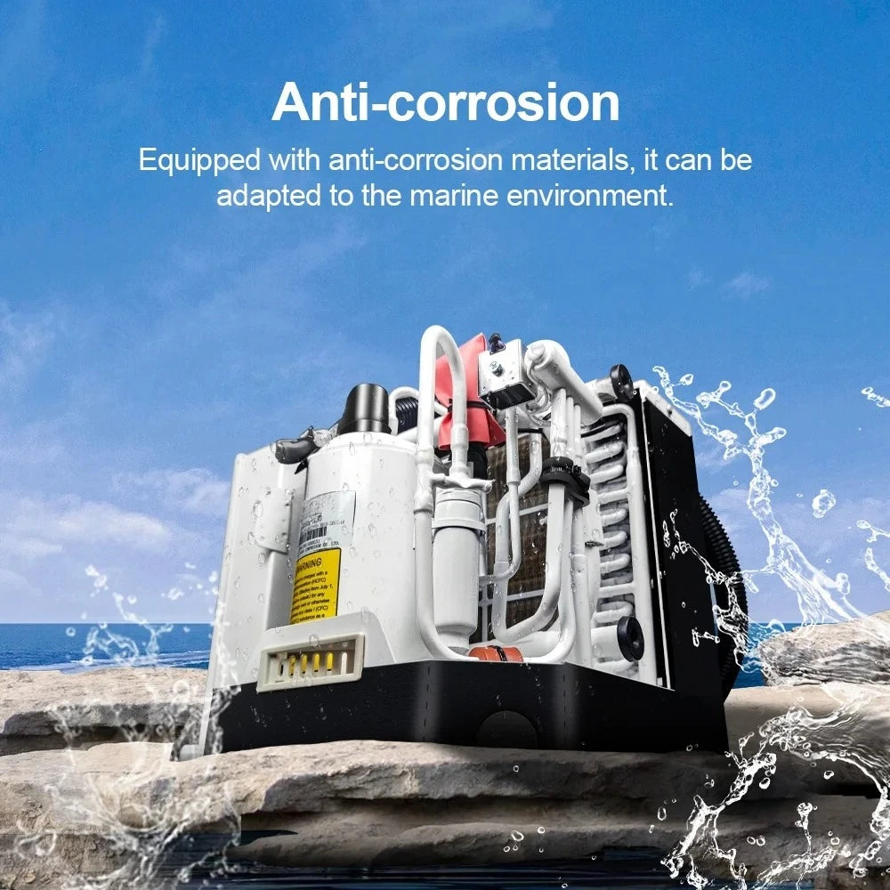 EE1 G-r-e-e Self-contained Marine Air Conditioner for Boat 9000Btu 16000Btu 24000Btu Water Cooled Chiller Vessel Air Conditionin