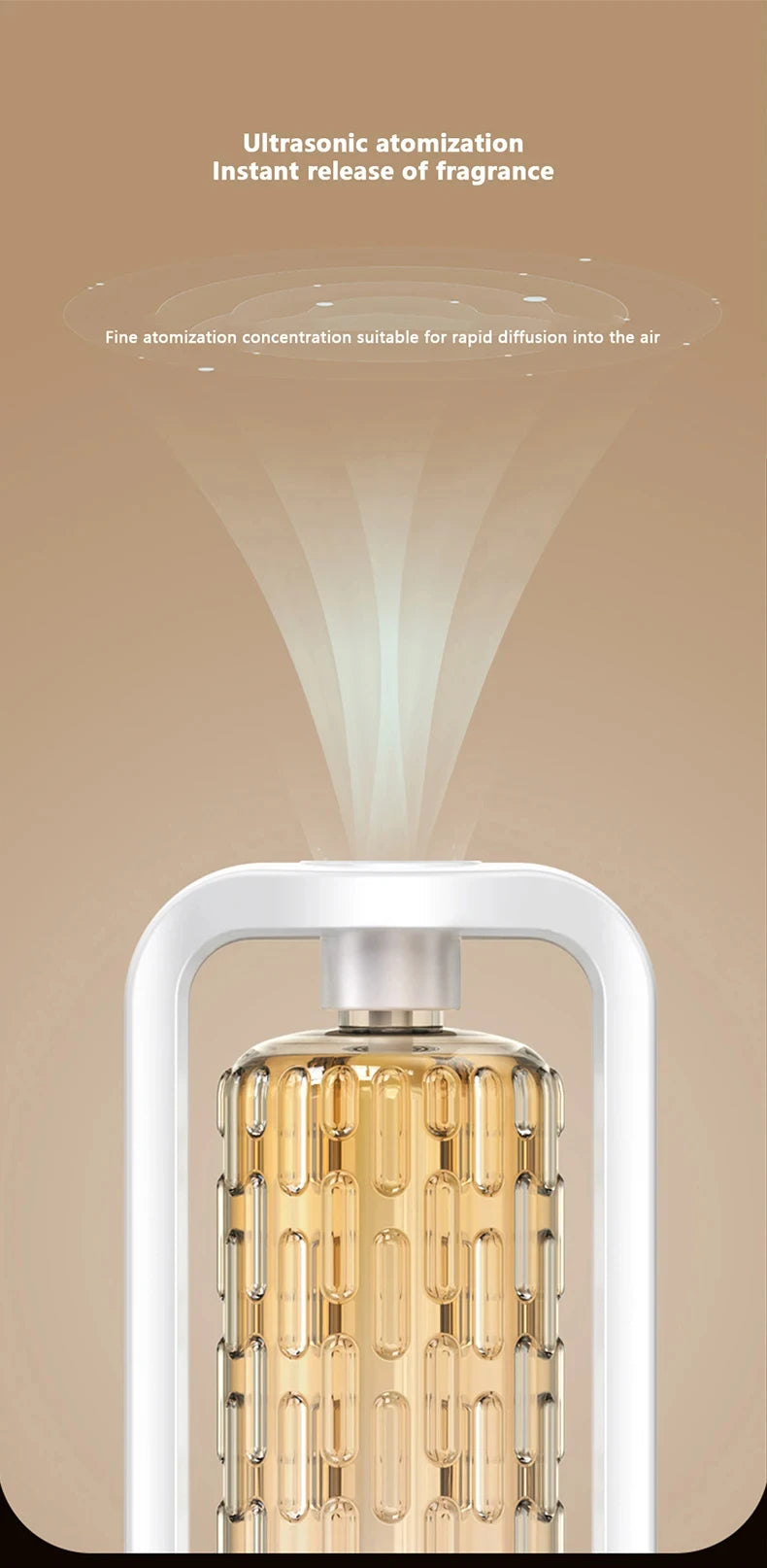 Aroma Diffuser Humidifier 5 GearFragrance Essential Oil Aromatherapy Machine Air Freshener Hotel Bedroom Toilet Deodorization