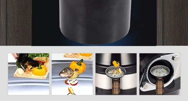 220V Food Waste Disposer Kitchen Sink Garbage Grinder Household Waste Processor Factory Direct WWB