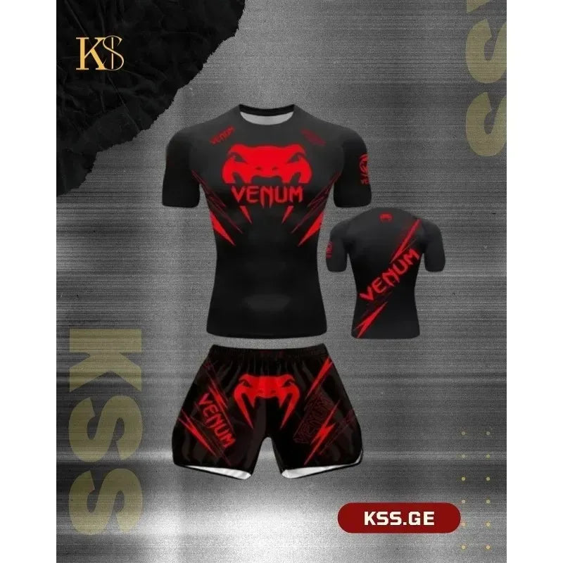 Best-selling Men's and Women's Outdoor Sports Casual Short-sleeved Short-pants Sets; Martial Arts and Boxing Clothing
