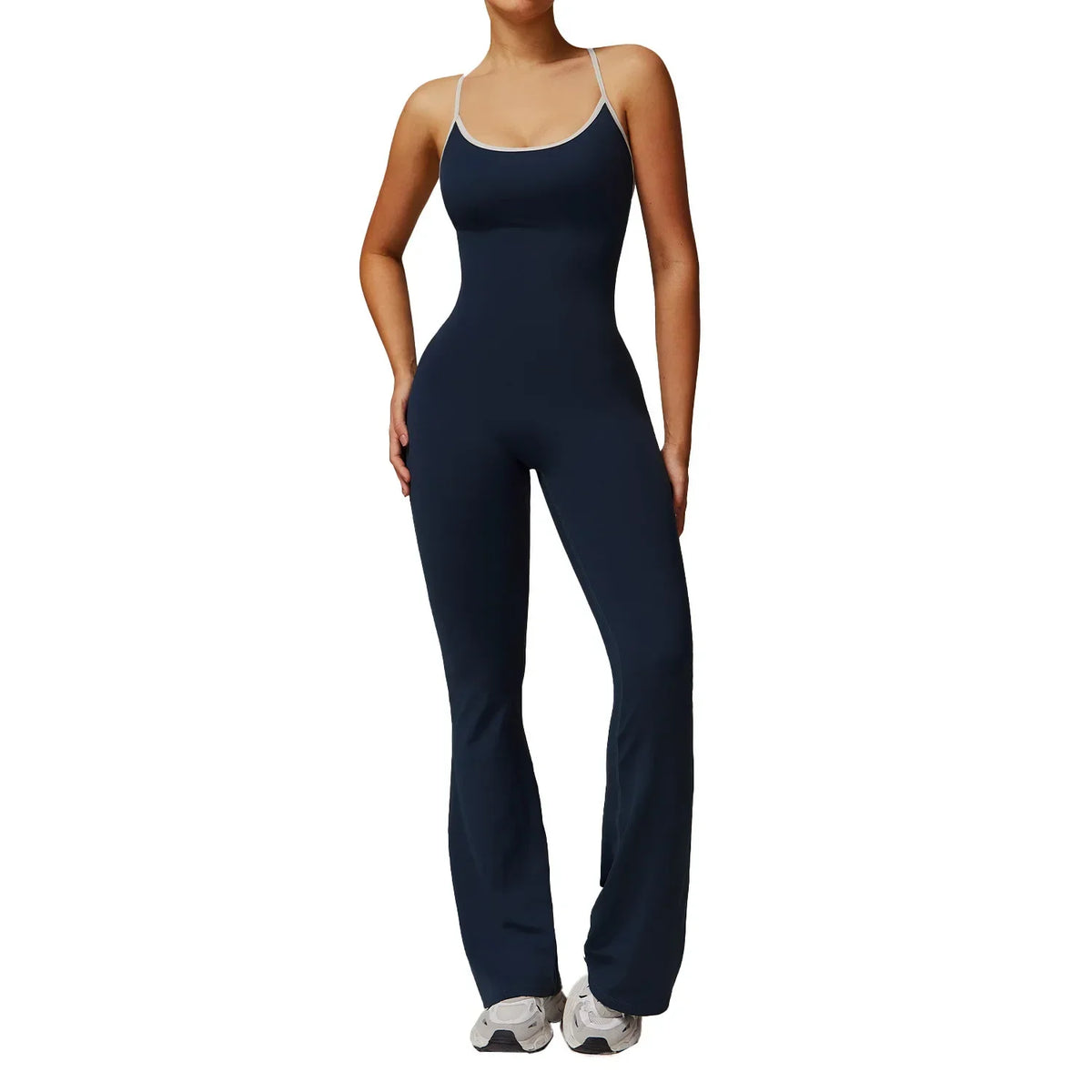 Nude Cross Back Yoga Onesie Pleated Micro Stretch Running Sports Fitness Horn Onesie