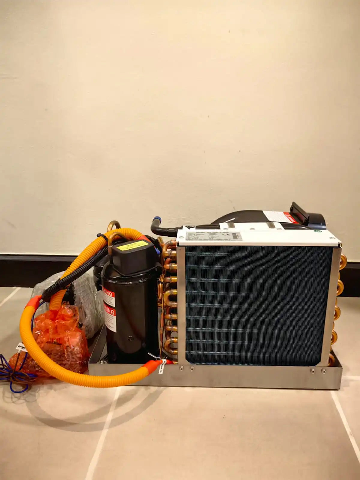 DC 24V 12000BTU Brushless DC Fan Motors Air Cooling Unit Heat Pump System Variable Frequency Compressor Marine Air Conditioner