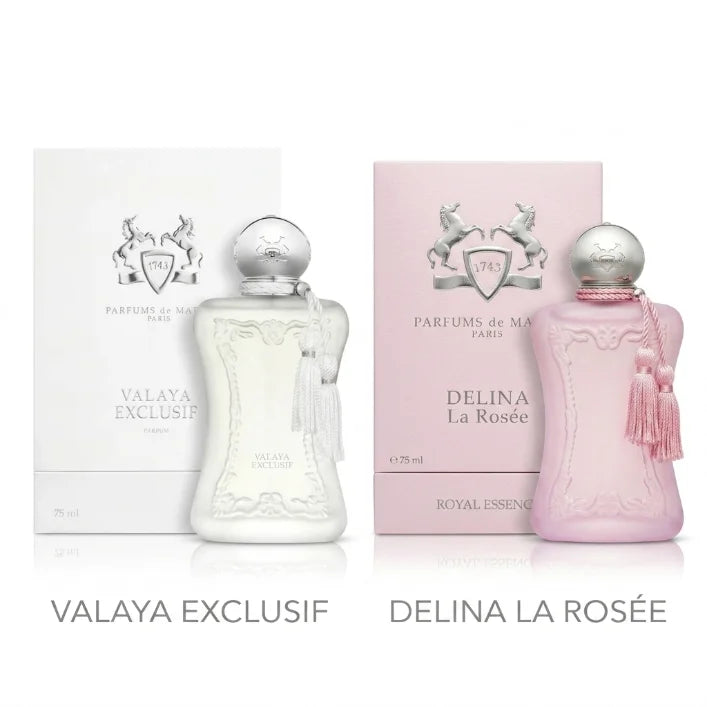 Popular Delina, Valaya, Oriana, Cassili & Athalia Perfume Collection, Luxury Floral Scent for Women, Fragrance Spray