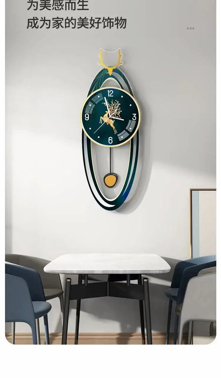 Digital Living Room Wall Clocks Modern Interior Aesthetic Design Wall Watch Xenomorph Creative Reloj De Pared Home Decoration