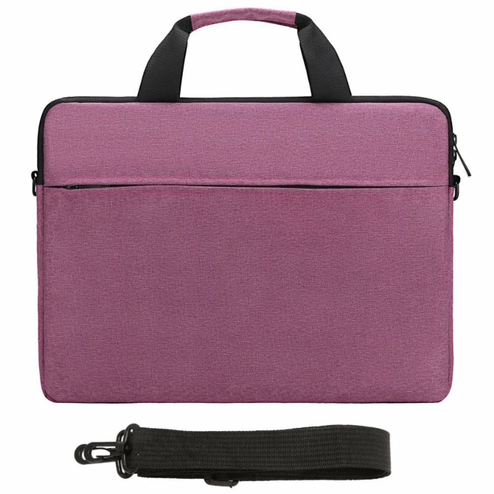 Colorful 15.6Inch Laptop Sleeve Waterproof Adjustable Shoulder Strap Handbag Shockproof Carrying Case Work Office