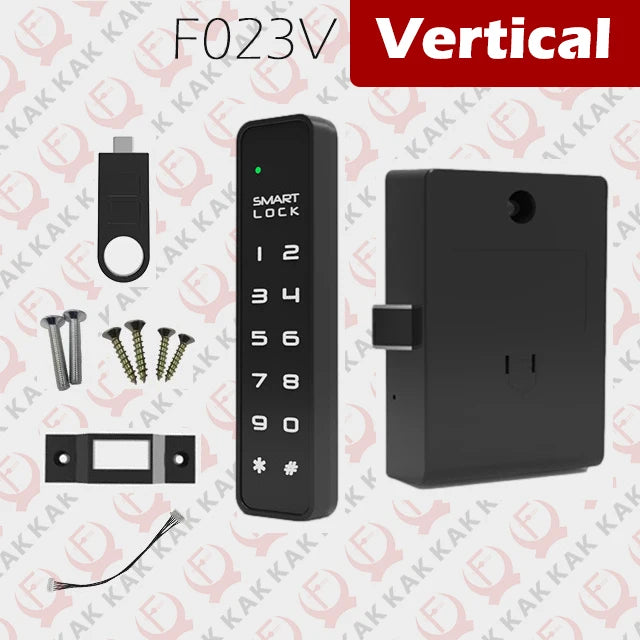 KAK Security Cabinet Password Locks Keyless Door Lock Drawer Combination Code Lock for Gym Locker Lock Electronic Furniture Lock