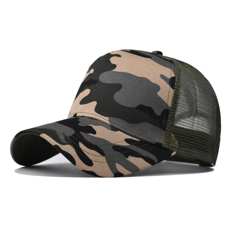2024 Summer 14 Style Polyester Solid Casquette Baseball Cap Adjustable Outdoor Breathable Mesh Snapback Hats for Men and Women