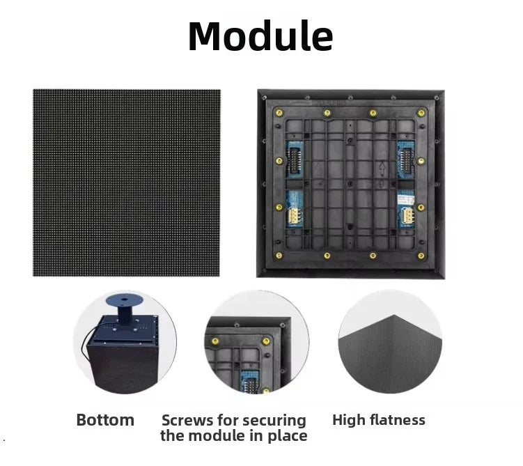 P2.5-P4 Indoor 3D Cube LED Display – 4/5-Sided HD Video Walls