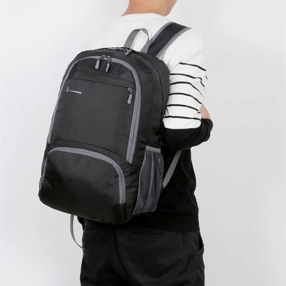 Lightweight Foldable Backpack Men Women Waterproof Packable Backpack Outdoor Travel Hiking Cycling Daypack Camping Shoulders Bag