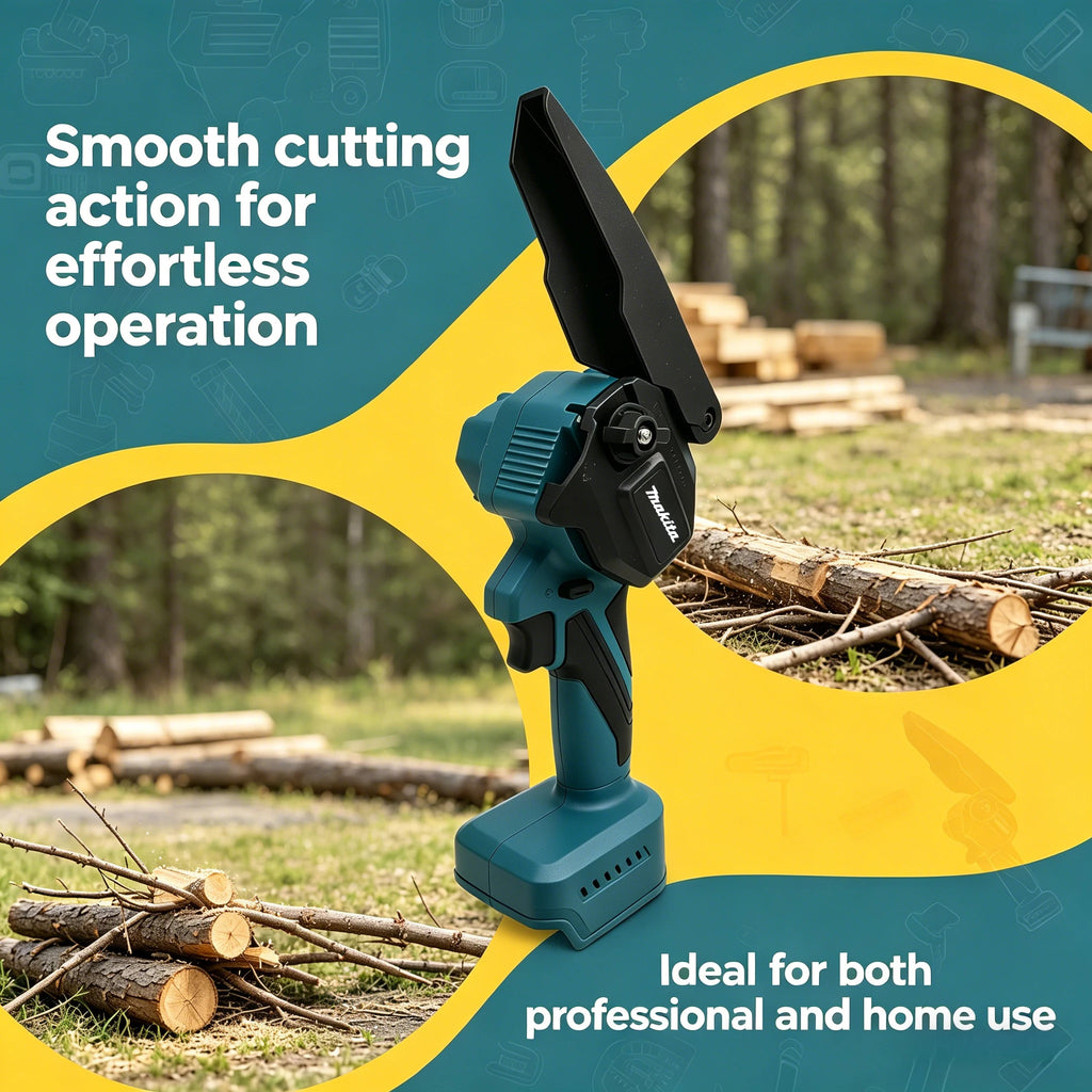 Makita  lithium battery portable reciprocating saw, horse knife saw, woodworking and logging saw Multifunctional