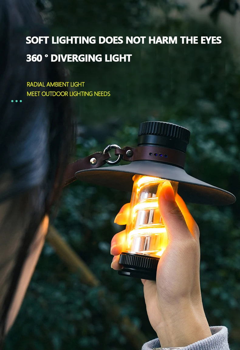 LiitoKala LF-818 Camping lights+18650 2000mAh Battery