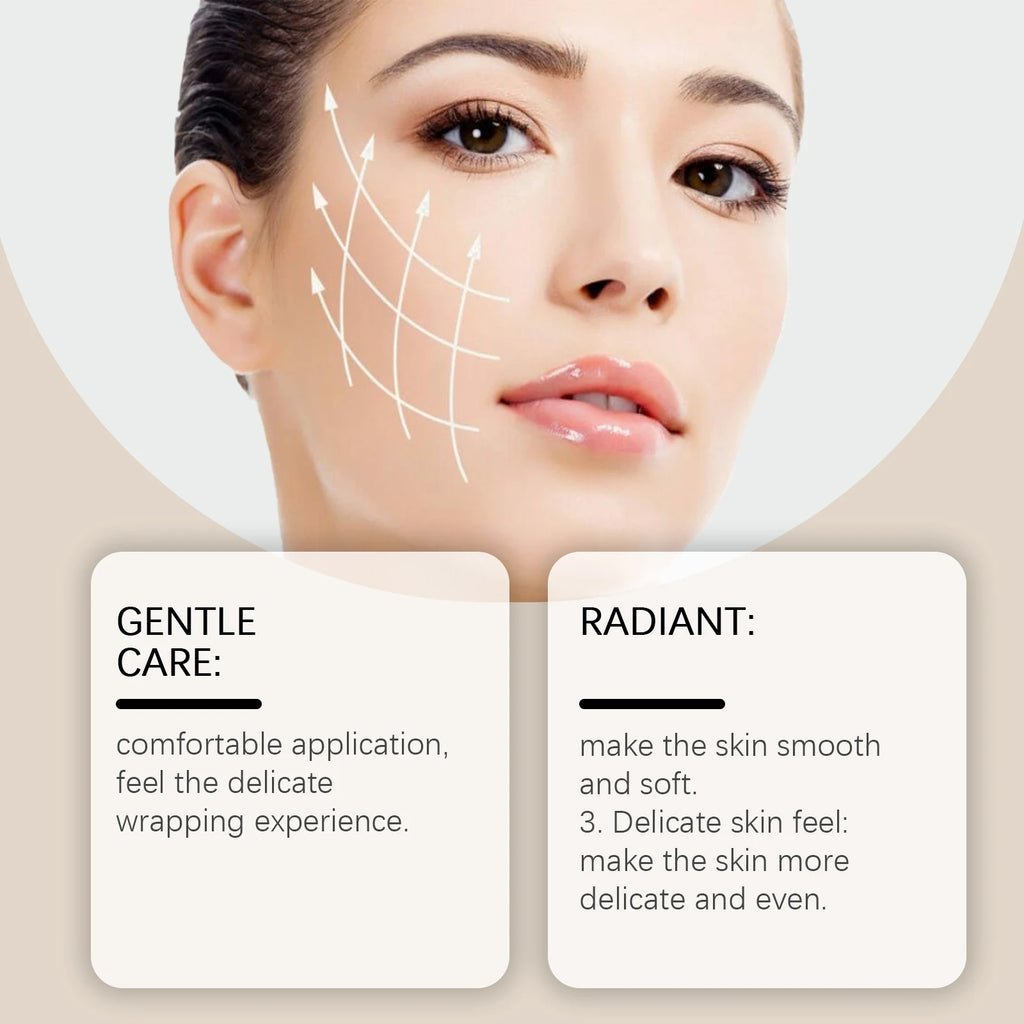 HOYGI Vitamin E Face Mask Shrink Pores Deep Moisturizer Brightening Facial Skin Care Carbomer Gentle Nourishing Anti Aging Mask
