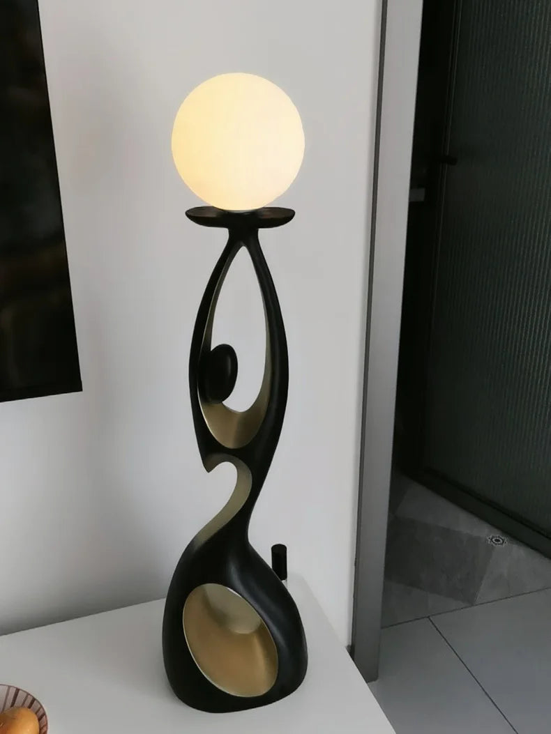 Modern minimalist LED floor lamp, living room, bedroom, study, Nordic Ins style creative remote control dimming vertical lamp, i