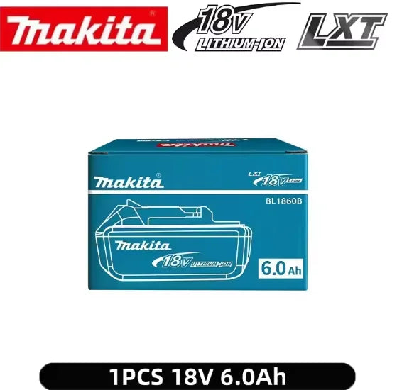 100% Authentic Makita 6.0AH18V Battery, Makita 18V tools battery for Makita 18v BL1860B BL1850B BL1840 BL1830 BL1815