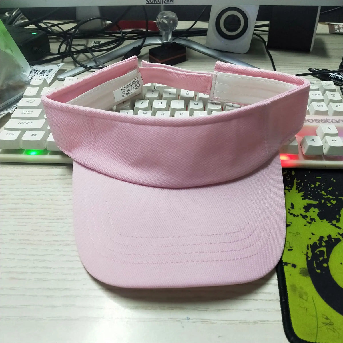 "Custom Logo Outdoor Sports Hats For Women Golf Tennis Caps Men Adjustable Running Sport Sports Sun Cap Headband Visor Beach Hat