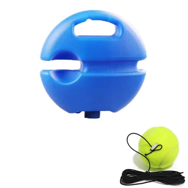 1-20pcs Heavy Duty Tennis Training Aids Base With Elastic Rope Ball Practice Self-Duty Rebound Tennis Trainer Padel Accessories