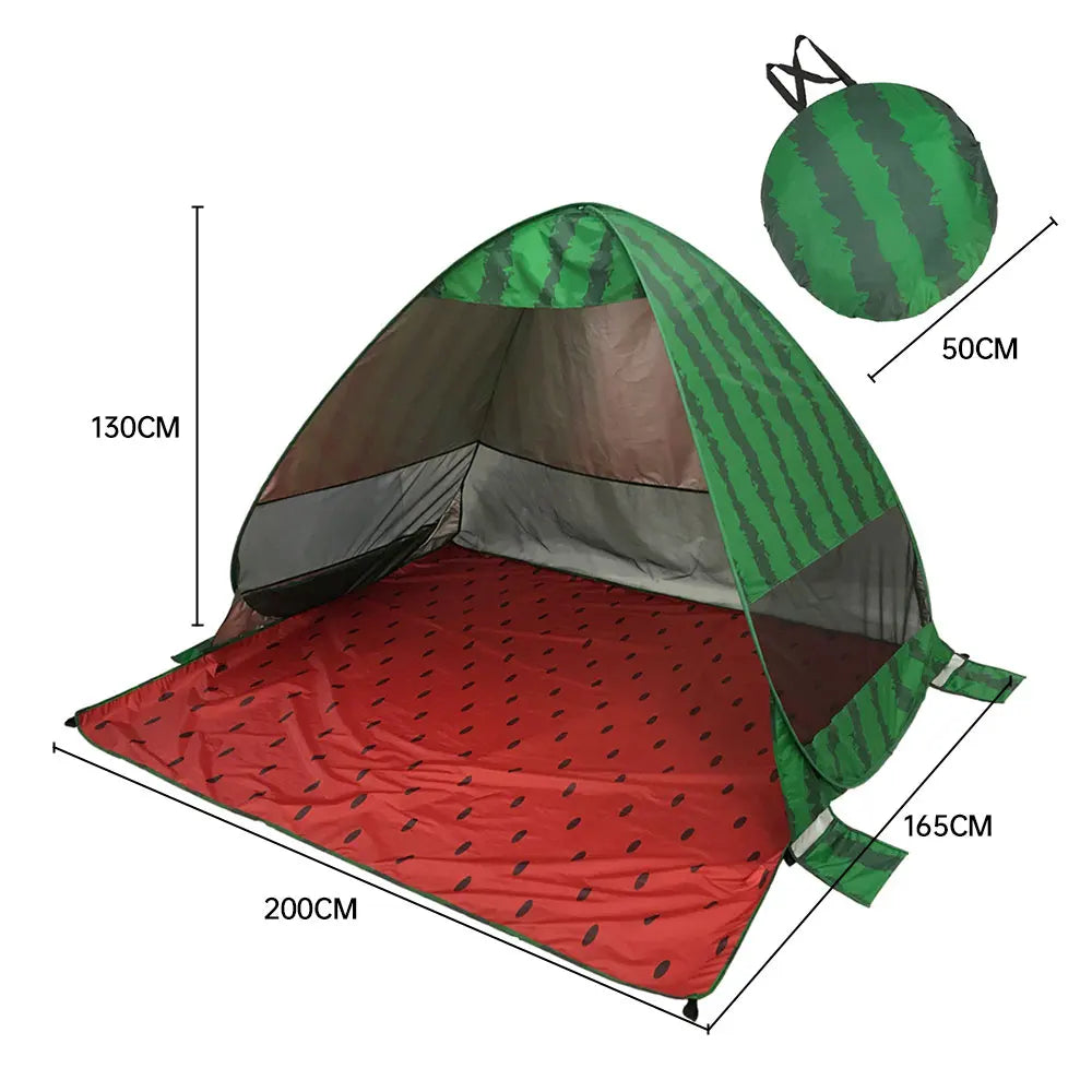 Beach Tent  Automatic Instant Pop Up Tent Potable Beach Tent Outdoor Waterproof UV Protection Camping Fishing Tent