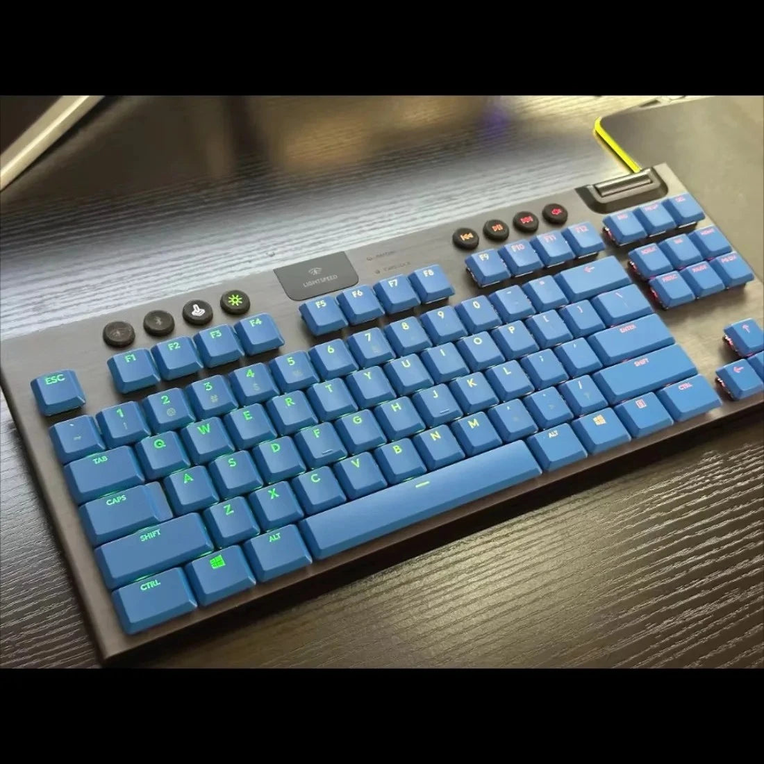 Matte version black G913 G913TKL keycap G915 G915TKL mechanical keyboard matte light-transmitting non-slip keycap