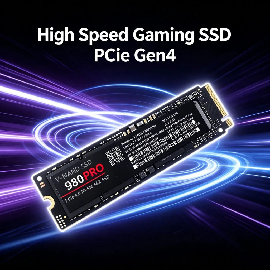 Original 980Pro 1TB 2TB 4TB NVMe M.2 SSD PCIe Gen4 X4 3D TLC NAND 7000MB/s Read Ultra‑Fast Storage For Laptop Desktop Gaming PC