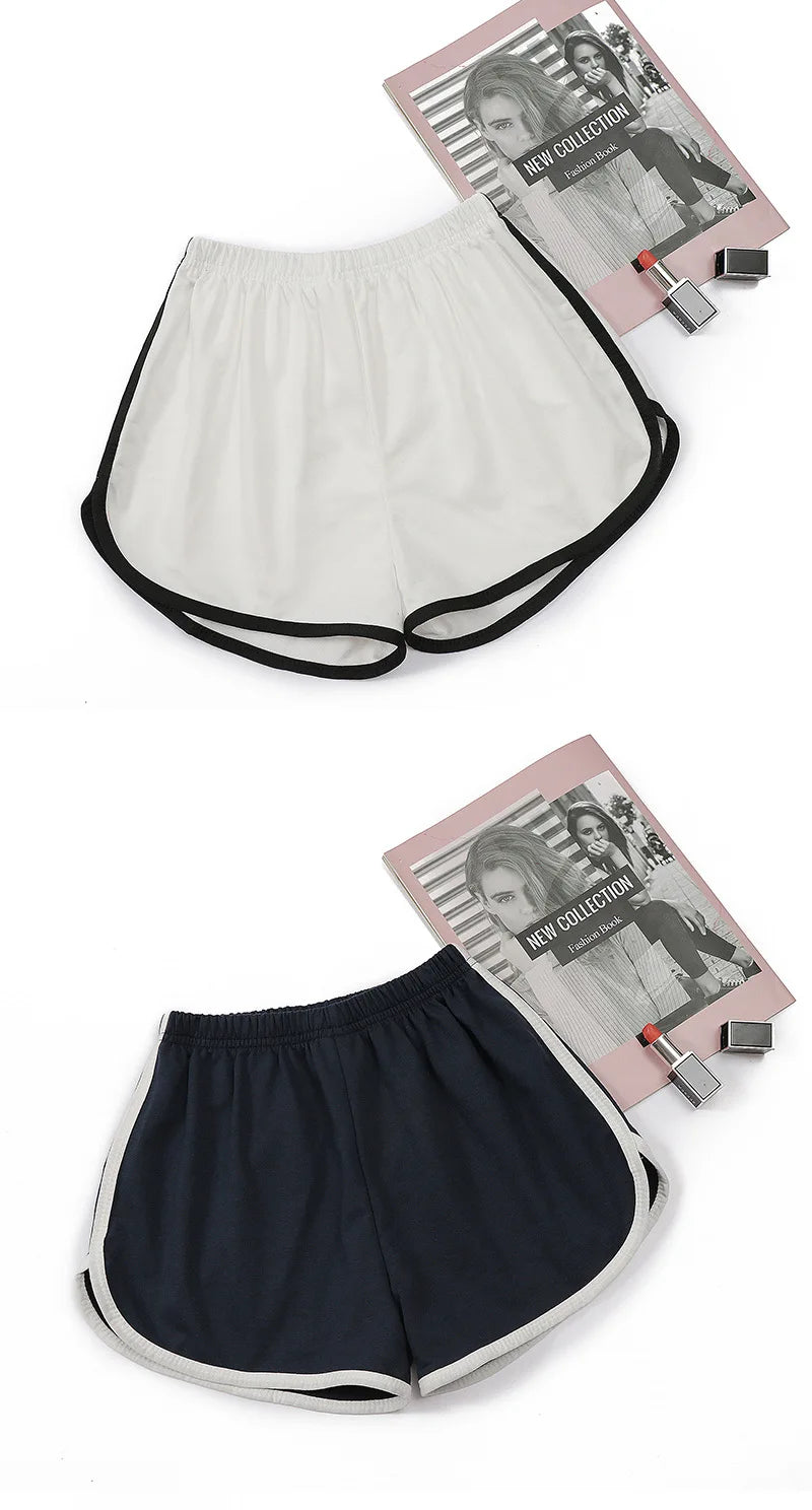 Simple Shorts Women's Home Yoga Beach Vacation Pants Casual Women's Sports Comprehensive Training Shorts Fitness Pants