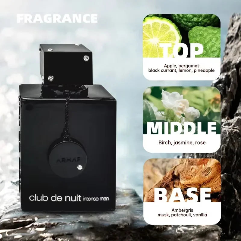 Club De Nuit Man Eau De Toilette 105ml – A Long-lasting Fragrance for Both Men and Women – An Exquisite Perfume Made for Him