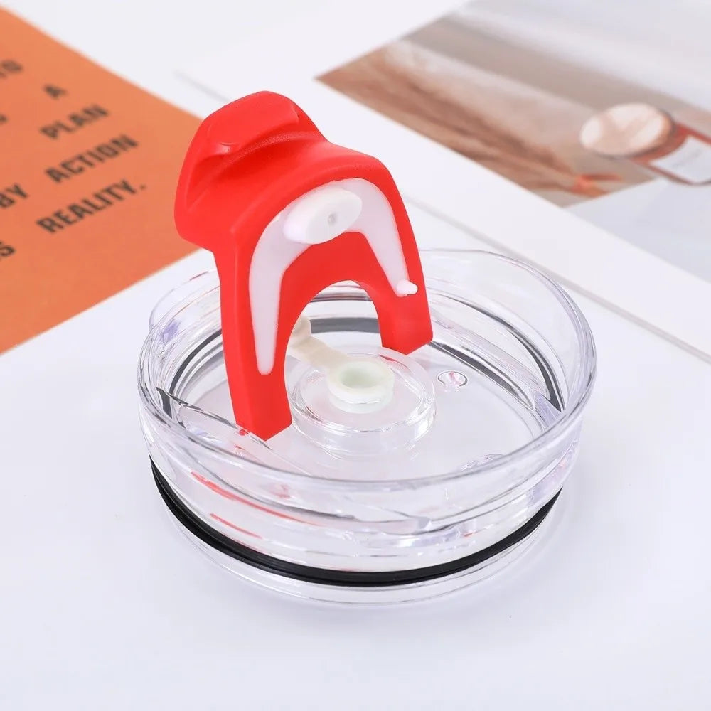 Modern 40oz Water Bottle Cover Transparent Splash Spill Proof Cup Cap Replacement Double Drink Lid Water Cup Accessories