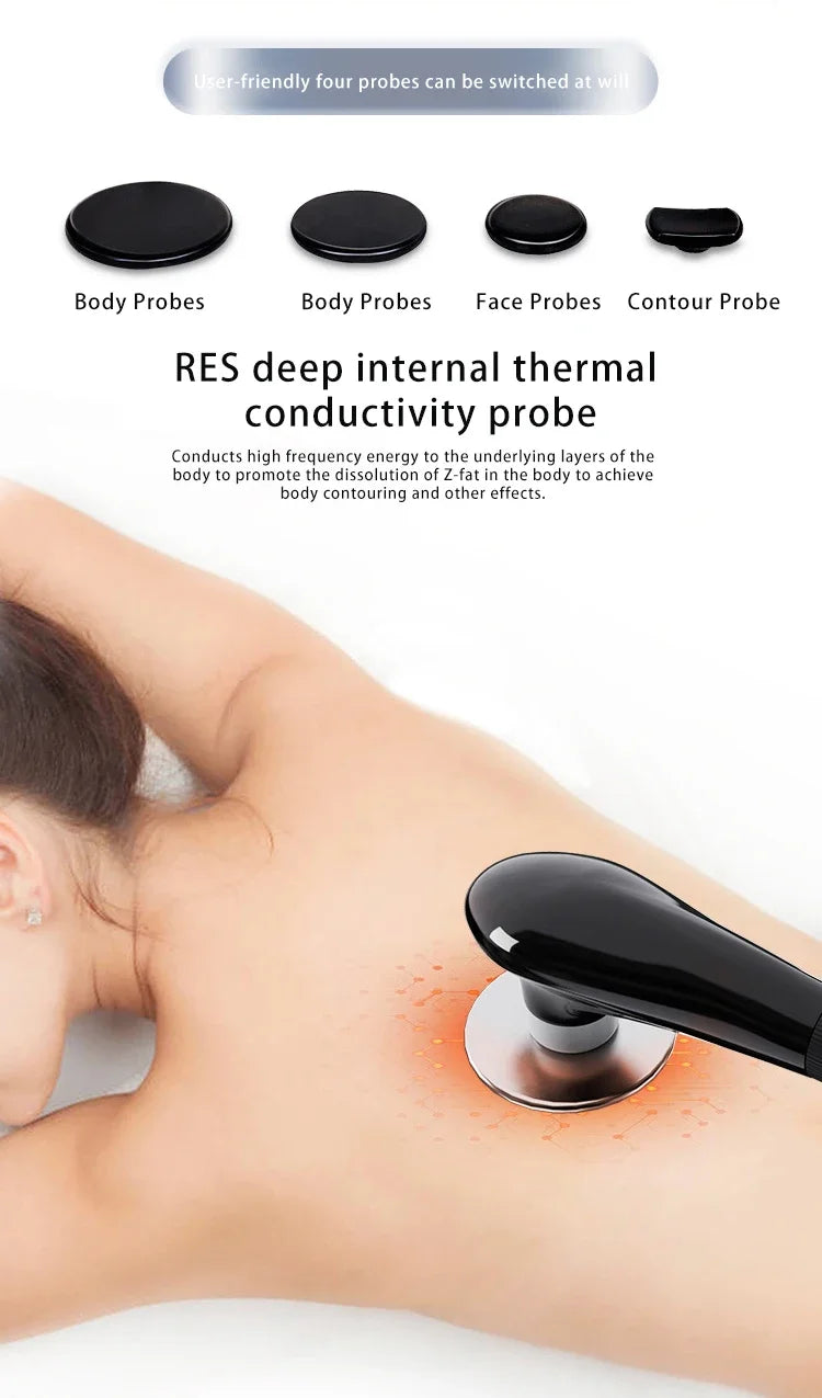 448k Portable Tecar Cet Ret Pain Relief INDIBA Physiotherapy Equipment Diathermy Slimming Machine Body Massage