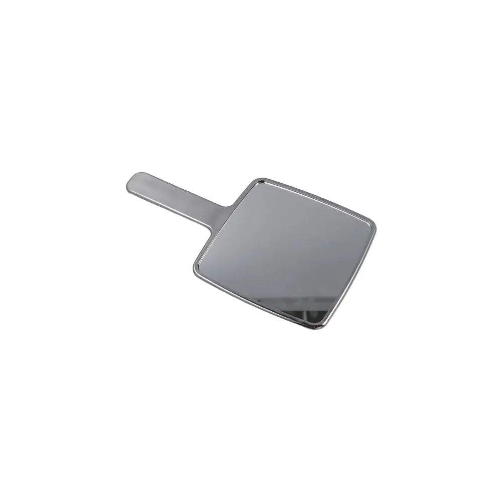 Beauty High Definition Handheld Mirror Liquid Shape Silver Makeup Mirror Fashion Travel Vanity Mirror Household