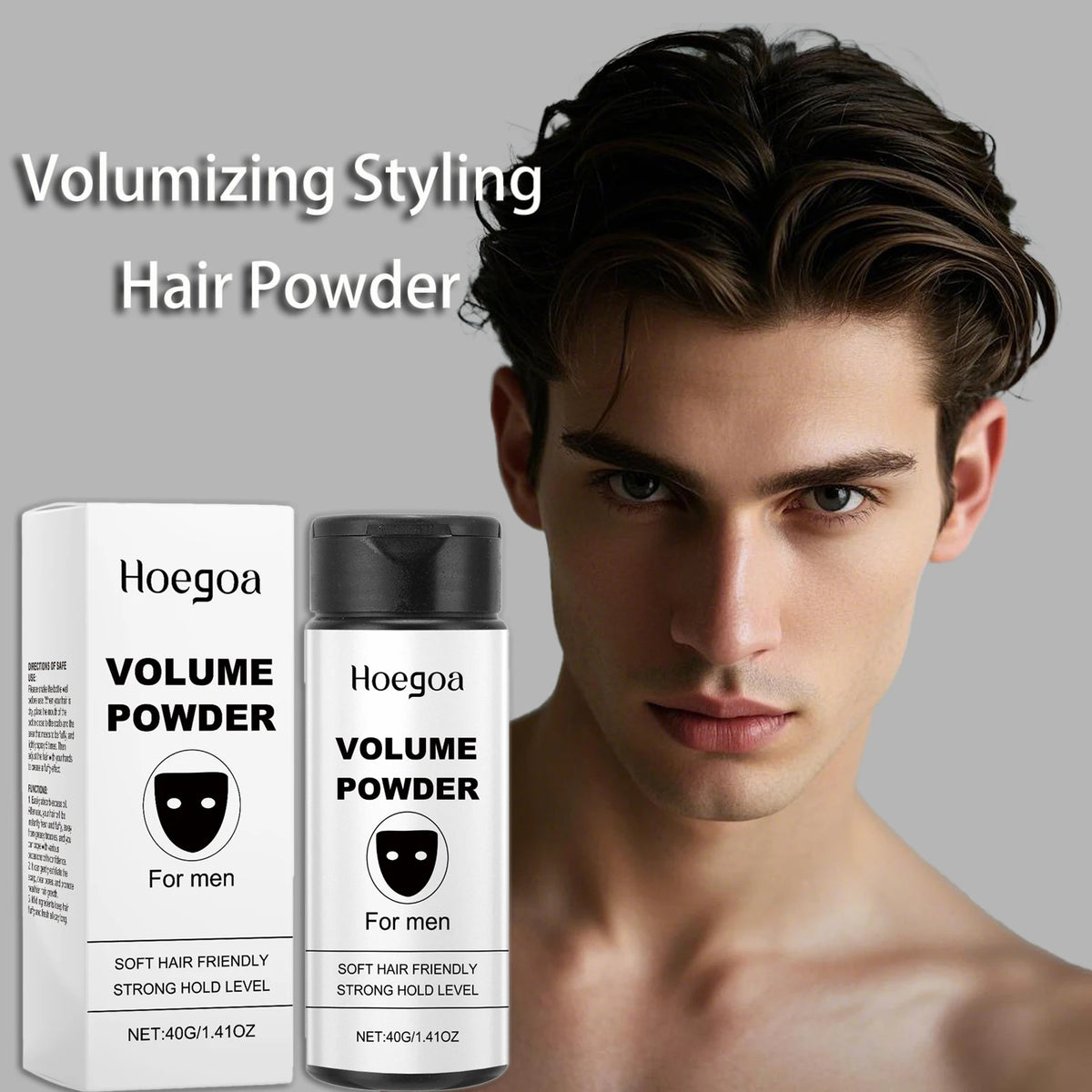 Volumizing Styling Hair Powder Absorb Excess Increase Hair Volume Oil Control Instantly Voluminous Fresh Grease-Free man women