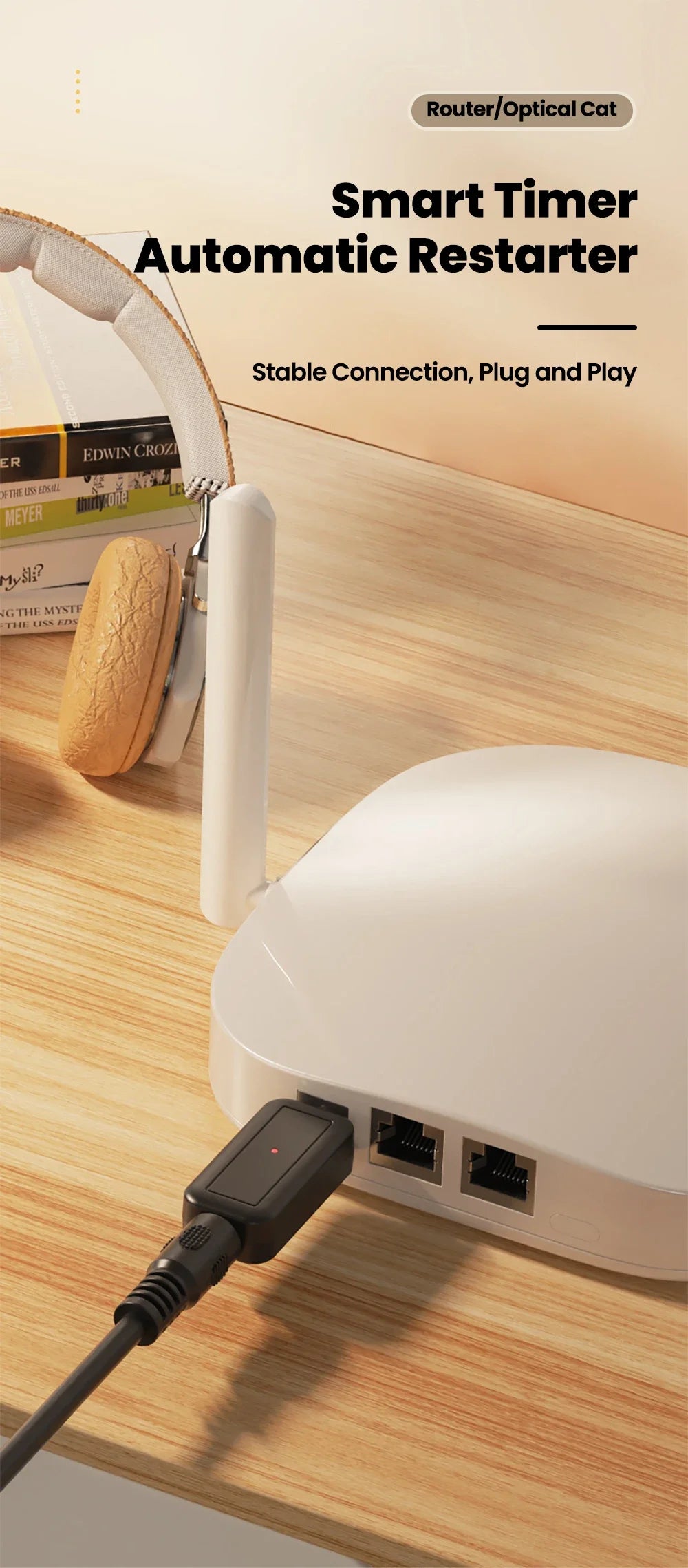 DC WiFi Auto Reboot Router Router 24H Automatic Power Off Reset Tool 5.5x2.1mm Restart Control Line 5V-24V