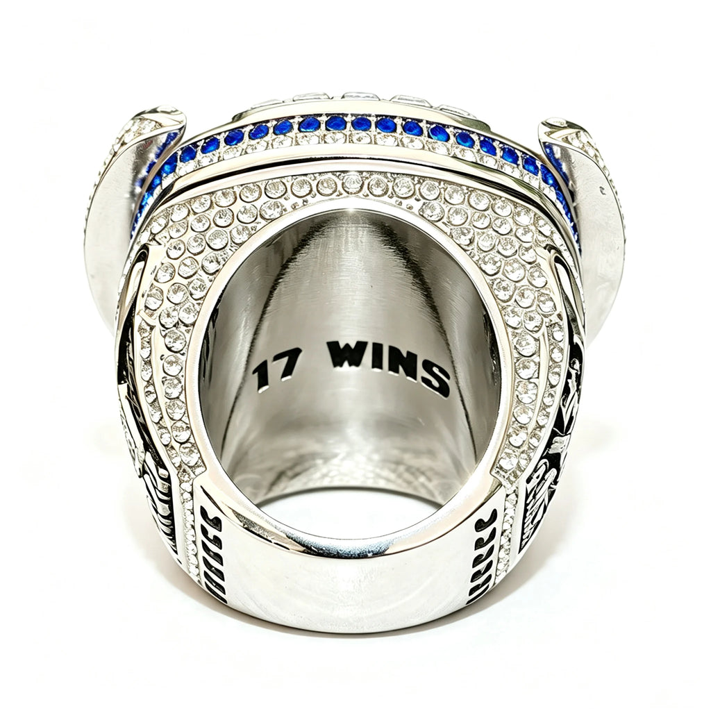 New 2025 Championship Style Ring accessories Stainless Steel Alloy rugby Fan Collectible Jewelry fans gift