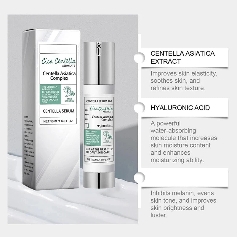 Centella Asiatica Essence 100/300/700, Microneedle Serum Moisturizing & Nourishing, Revitalizes Skin Daily Care, Refines Smooth