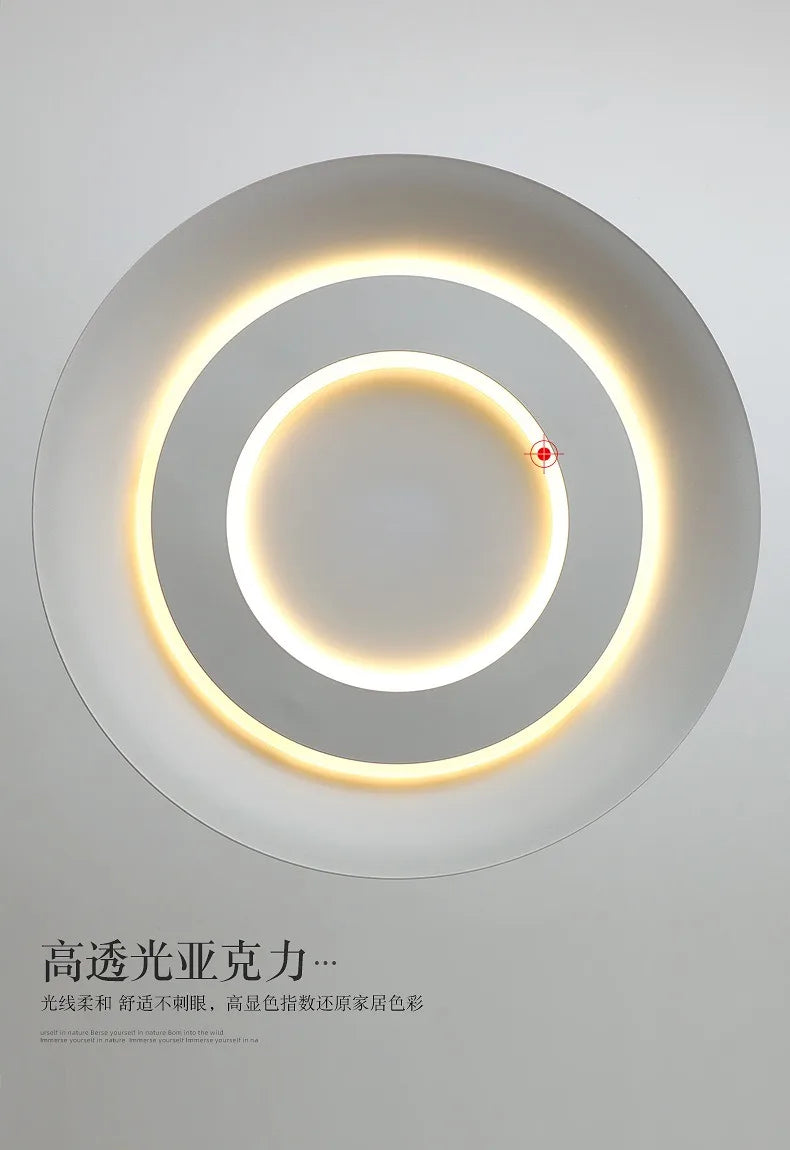 Modern Minimalist Black/White Designer Ceiling Chandelier Lights Modern LED Indoor Lighting Living/Dining Room Kitchen Island