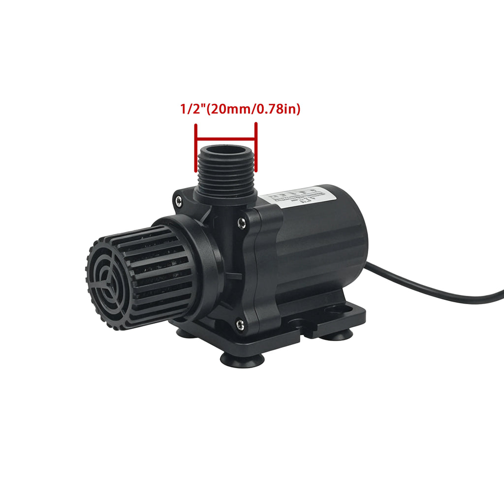 DC Brushless DC Submersible Pump 12V Filtration Circulation Pump Is Suitable for Hydroponic Water Dispensers
