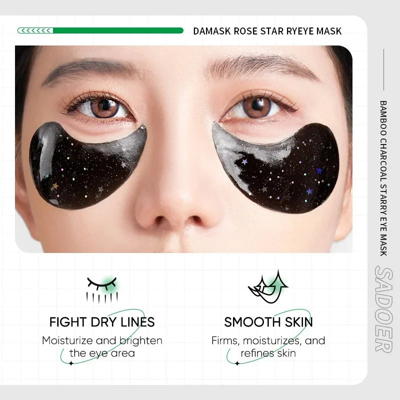 60 pieces of SADOER multi combination collagen eye mask, anti dark circles, eye bags removal, moisturizing, firming, eye patch,
