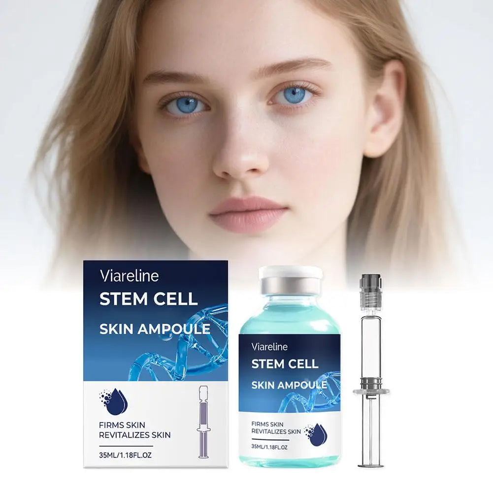1/2/3PCS Stem Cell Skin Ampoule 35ml Anti-Aging Firming Essence Reduces Fine Lines Rejuvenates Face Serum Skin Care