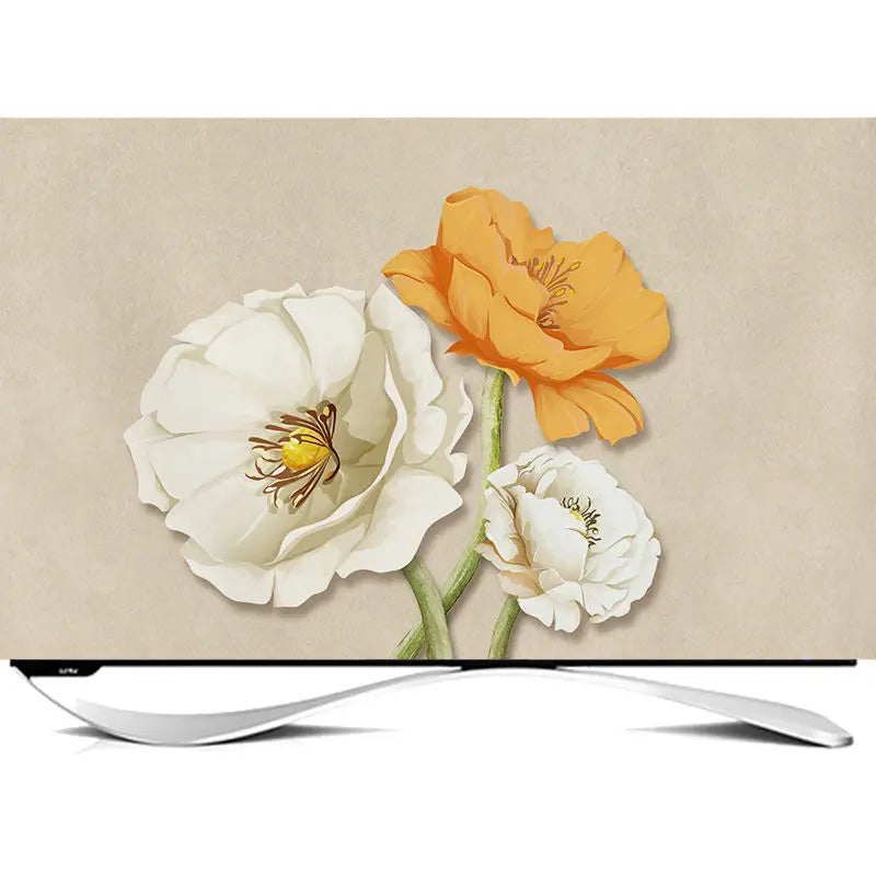 TV Cover Aesthetic three-dimensional sense Household Hanging LCD TV Dust 24-75 Inch Living Room Decoration for Televisions