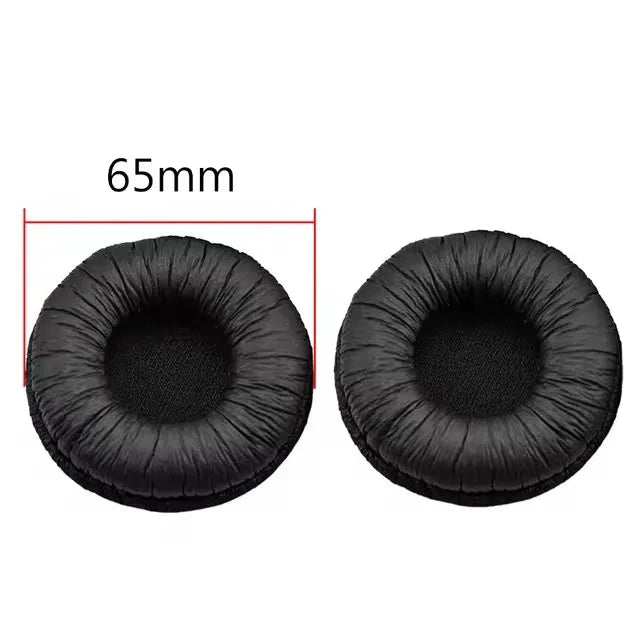 Ear Pads For Headphones Wrinkled Frog Skin Pad Headphone Sponge Leather Foam Covers Cushion Replacement For Headset Accessories