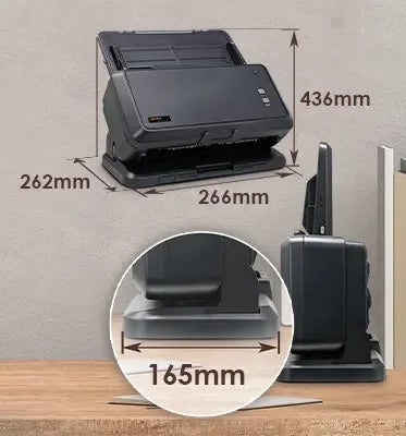 2025Document Scanner - Desktop High Speed Duplex Color Scanner , A4 / A3 Scanner OCR include
